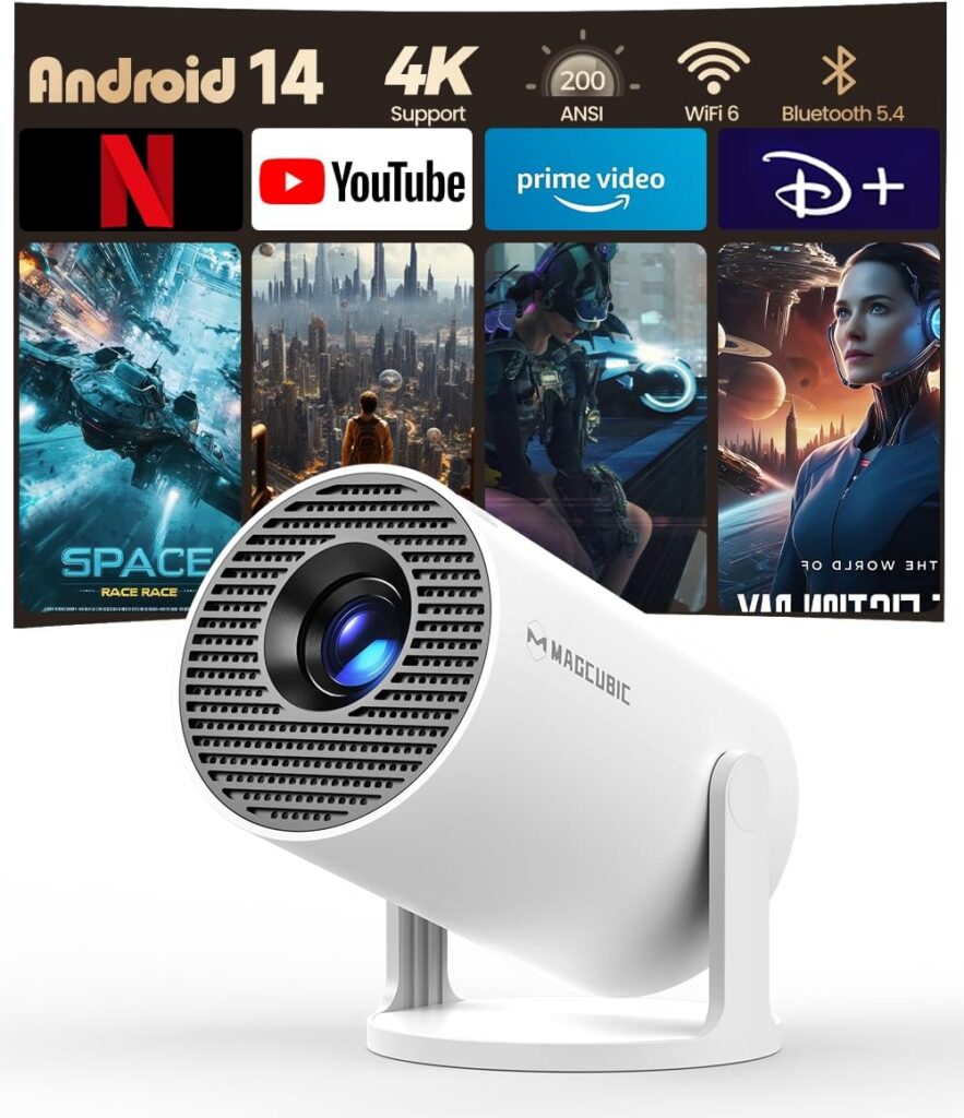Proyector portátil con Android integrado