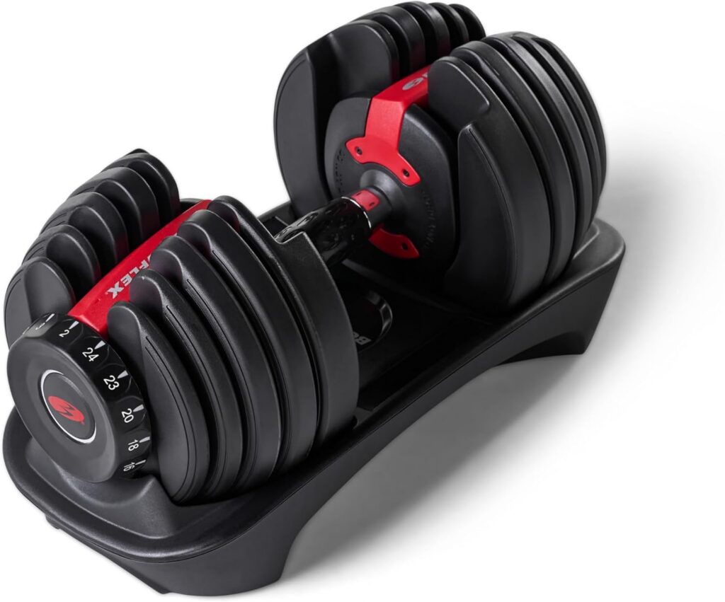 Pesas adaptables Bowflex para entrenar en casa